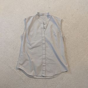 Everlane poplin blouse